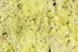 Sulfur Crystal Cluster on Matrix - Nevada #129745-2